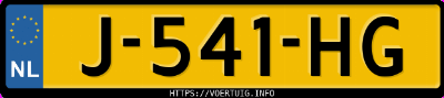 Kenteken afbeelding van J541HG, grijze Hyundai Kona 1.6 Gdi Hev