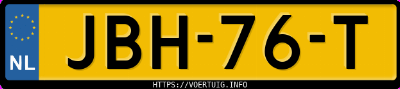 Kenteken afbeelding van JBH76T, zwarte Hyundai Ioniq 9 Long Range Awd