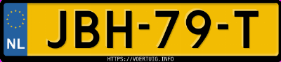 Kenteken afbeelding van JBH79T, zwarte Hyundai Ioniq 9 Long Range Awd