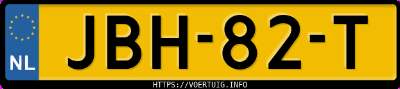 Kenteken afbeelding van JBH82T, zwarte Hyundai Ioniq 9 Long Range Awd
