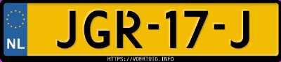 Kenteken afbeelding van JGR17J, groene Hyundai Ioniq 9 Long Range Awd Kenteken afbeelding van JGR17J, groene Hyundai Ioniq 9 Long Range Awd
