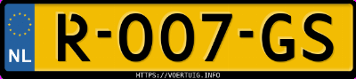 Kenteken afbeelding van R007GS, witte Hyundai Bayon 1.0 Mhev