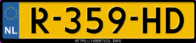 Kenteken afbeelding van R359HD, grijze Hyundai Tucson 1.6 Tgdi Phev
