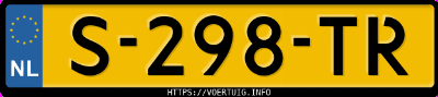 Kenteken afbeelding van S298TR, grijze Hyundai Tucson 1.6 Tgdi Phev