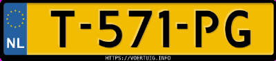 Kenteken afbeelding van T571PG, grijze Hyundai I 30 N I30n 2.0 T-Gdi