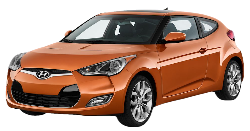 Afbeelding van 5KLD68, rode Hyundai Veloster 1.6 Gdi hatchback