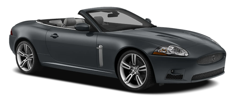 Afbeelding van R845KB, zwarte Jaguar Xkrs Convertible 5.0l cabriolet