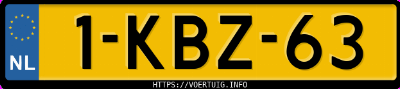 Kenteken afbeelding van 1KBZ63, grijze Kia Optima Fl Hybrid