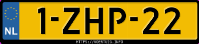 Kenteken afbeelding van 1ZHP22, witte Kia Picanto Iii Isg