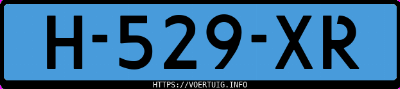 Kenteken afbeelding van H529XR, witte Kia Soul E-Soul 64 Kwh