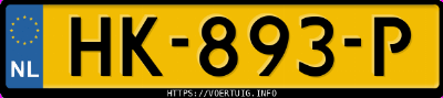 Kenteken afbeelding van HK893P, zwarte Kia Rio Iv 1.2 Fl Isg