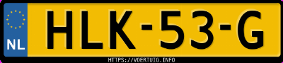 Kenteken afbeelding van HLK53G, zwarte Kia Xceed 1.6b Phev