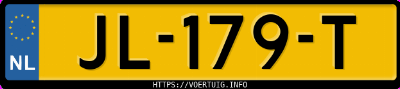 Kenteken afbeelding van JL179T, zwarte Kia Soul