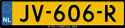 Kenteken afbeelding van JV606R, grijze Kia Picanto 1.0 Cvvt