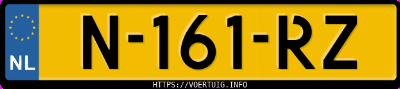 Kenteken afbeelding van N161RZ, witte Kia Niro Ev 64.8 Kwh