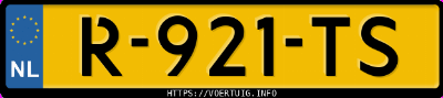 Kenteken afbeelding van R921TS, zwarte Kia Stonic 1.0 Mhev
