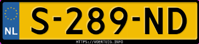 Kenteken afbeelding van S289ND, zwarte Kia Sportage 1.6 Phev