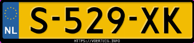 Kenteken afbeelding van S529XK, grijze Kia Niro Ev 64.8 Kwh