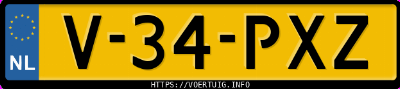 Kenteken afbeelding van V34PXZ,  Kia PV5 Cargo Long Range