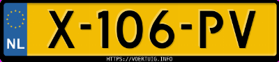 Kenteken afbeelding van X106PV, grijze Kia Ceed 1.0 Mhev Mt