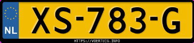 Kenteken afbeelding van XS783G, grijze Kia Rio V 1.0 T-Gdi