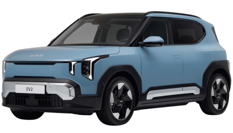 Afbeelding van KHK73G, witte Kia EV2 Standard Range mpv