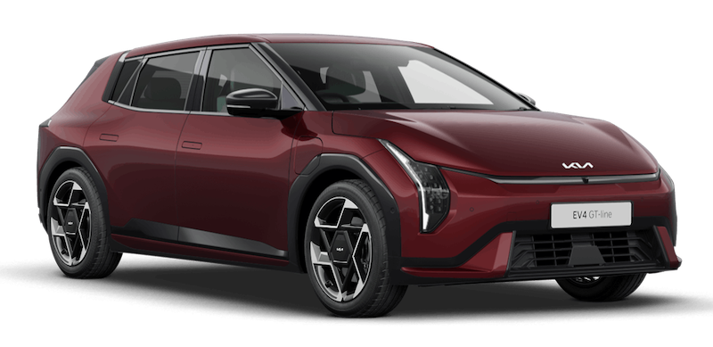 Afbeelding van JKJ44T, rode Kia EV4 Long Range mpv
