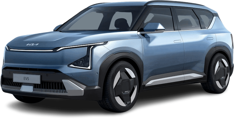 Afbeelding van JSN83H, blauwe Kia EV5 mpv