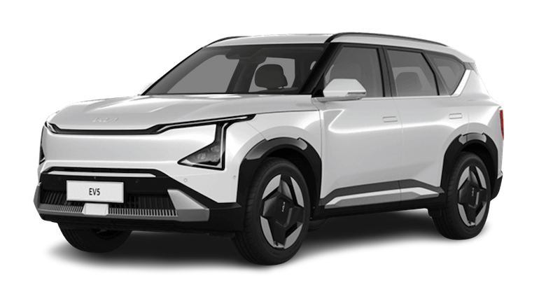 Afbeelding van JRT79V, witte Kia EV5 mpv