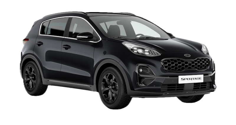 Afbeelding van 62TRRJ, zwarte Kia Sportage Ii 2.7 V6 mpv