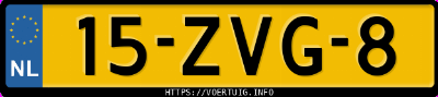 Kenteken afbeelding van 15ZVG8, bruine Lancia Ypsilon Twinair