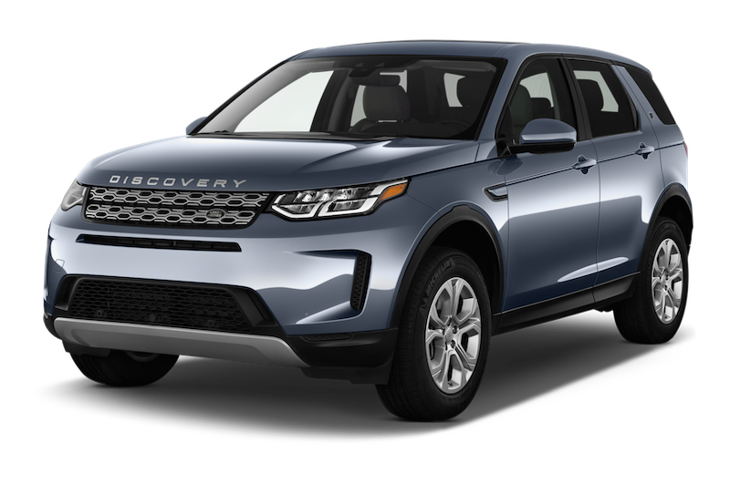 Afbeelding van H470BX, rode Land Rover Discovery Sport Si4 stationwagen