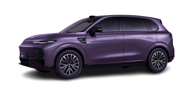 Afbeelding van JFZ43L, blauwe Leapmotor B10 hatchback