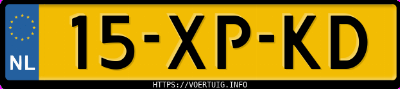 Kenteken afbeelding van 15XPKD, grijze Lexus IS250