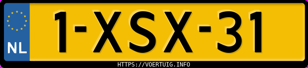 Kenteken afbeelding van 1XSX31, grijze Lexus Nx300h