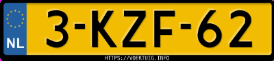 Kenteken afbeelding van 3KZF62, grijze Lexus RX450H