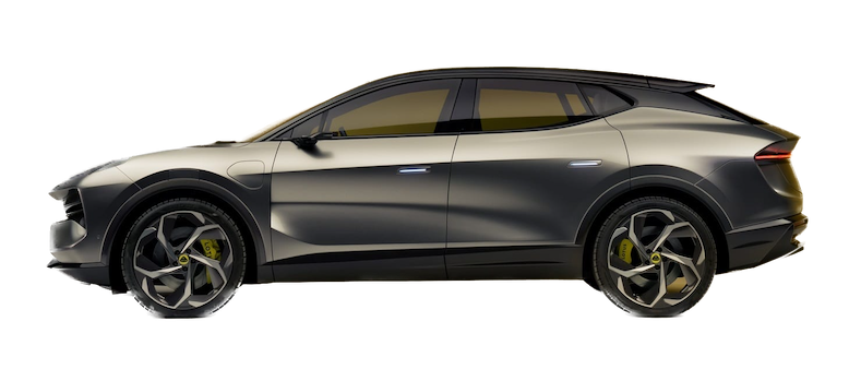 Afbeelding van HVJ44S, groene Lotus Eletre S mpv