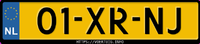 Kenteken afbeelding van 01XRNJ, zwarte Mazda CX-7