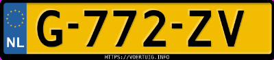 Kenteken afbeelding van G772ZV, witte Mazda MX-5 160