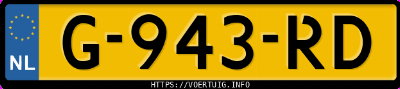 Kenteken afbeelding van G943RD, grijze Mazda CX-5 G 165