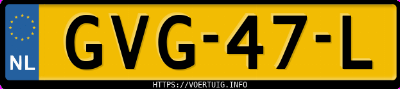 Kenteken afbeelding van GVG47L, rode Mazda CX-5 G 160 At Awd