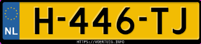 Kenteken afbeelding van H446TJ, rode Mazda CX-3 G 150 At Awd
