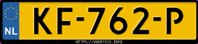 Kenteken afbeelding van KF762P, grijze Mazda CX-3 G 150 At Awd
