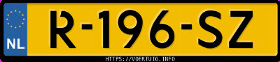 Kenteken afbeelding van R196SZ, witte Mazda CX-5 G 165