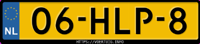 Kenteken afbeelding van 06HLP8, grijze Mercedes-Benz C 180 Kompressor K T