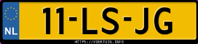 Kenteken afbeelding van 11LSJG, grijze Mercedes-Benz C 30 Cdi Amg