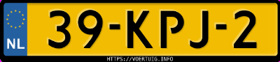 Kenteken afbeelding van 39KPJ2, bruine Mercedes-Benz E 250 Cgi Ec