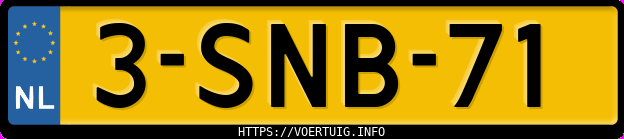 Kenteken afbeelding van 3SNB71, grijze Mercedes-Benz Cls 500