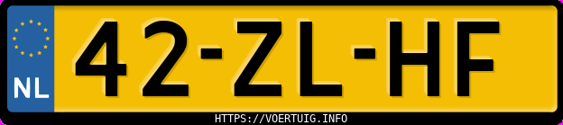 Kenteken afbeelding van 42ZLHF, grijze Mercedes-Benz C 180 Kompressor Komp