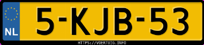 Kenteken afbeelding van 5KJB53, zwarte Mercedes-Benz C 180